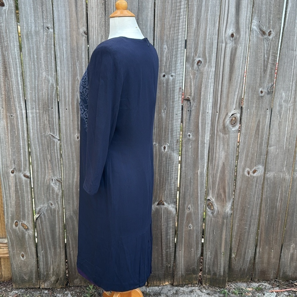 Carolina Herrera Studio for Saks Fifth Avenue, vintage midi dress, size 12 - Picture 3 of 5